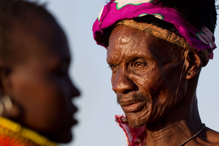 56a. Turkana ceremonial dance   Kenya